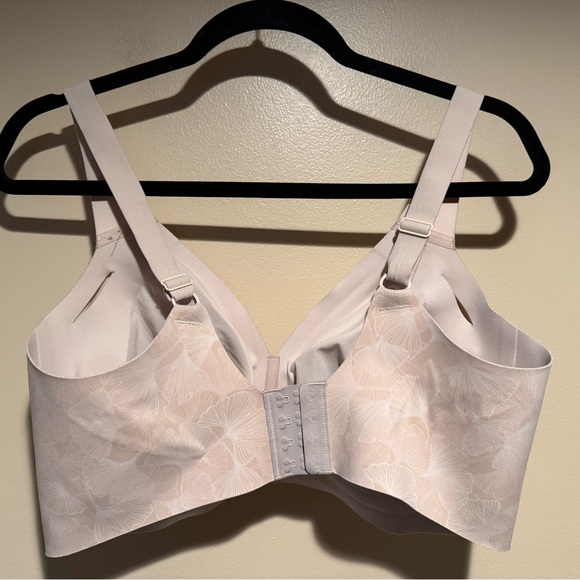 Evelyn & Bobbie the starlette plunge bra floral cream 2XL - Picture 3 of 7